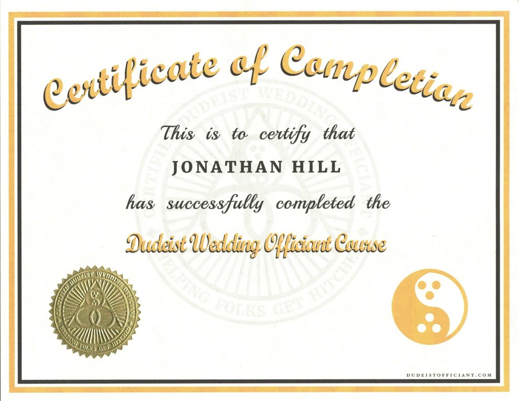 the-big-wedding-the-dudeist-ministers for Free Printable Handfasting Certificate Template The Big Wedding | The Dudeist Ministers for Free Printable Handfasting Certificate Template